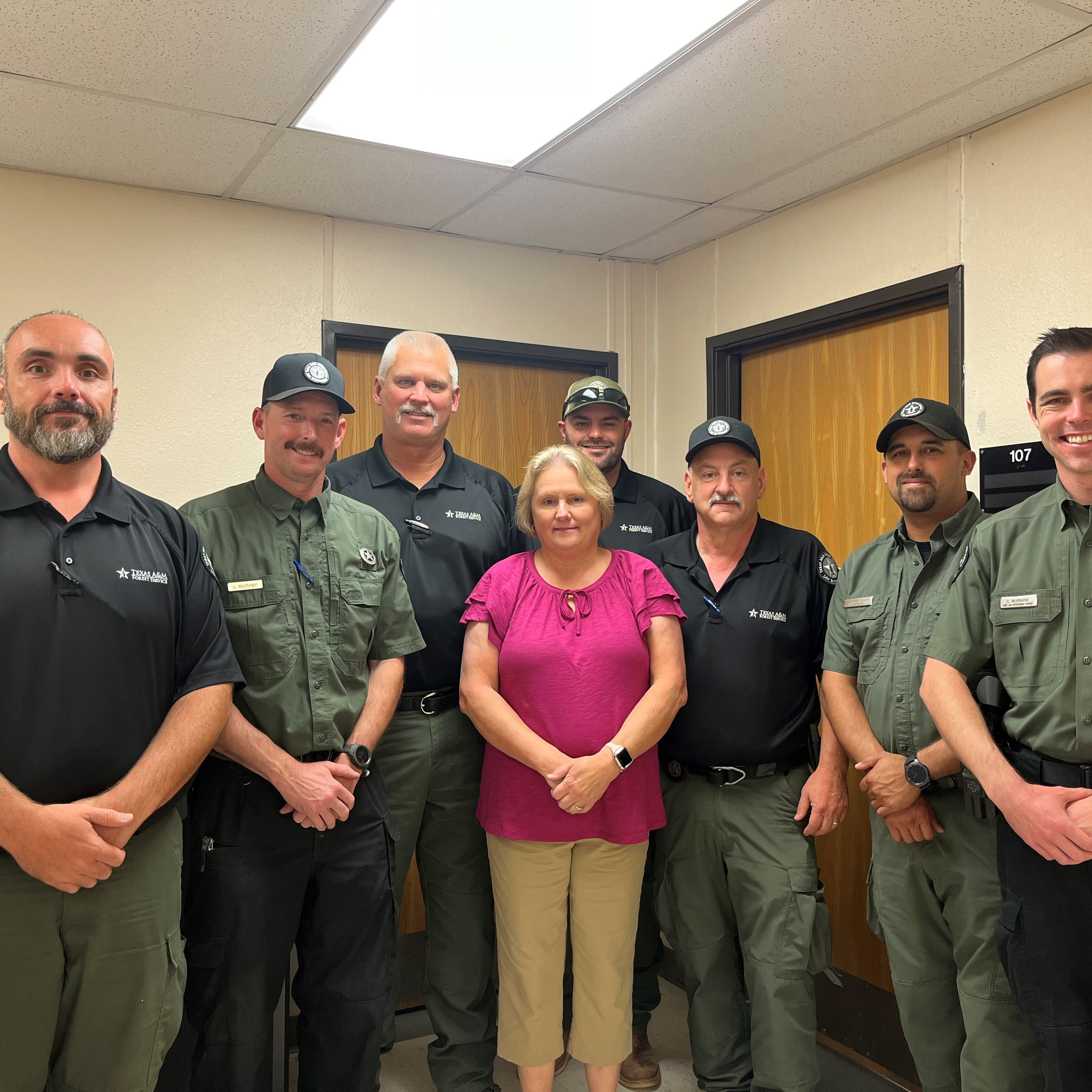 Texas A&M Forest Service honors law enforcement officers